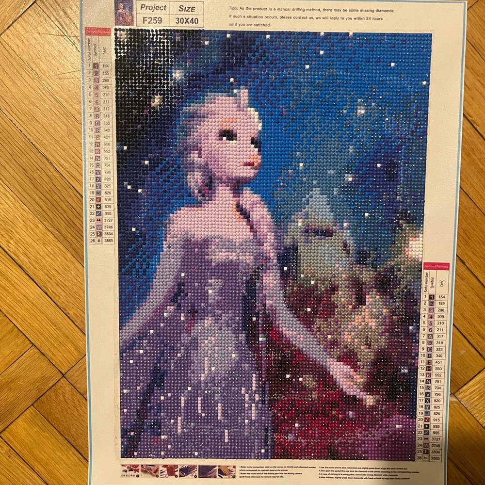 Frozen Elsa Diamond Painting 30x40